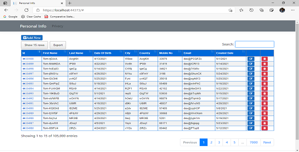 ✅ ASP.NET Core full CRUD with .NET 5 | MSSQL/MySQL | EF code first: Price: $10